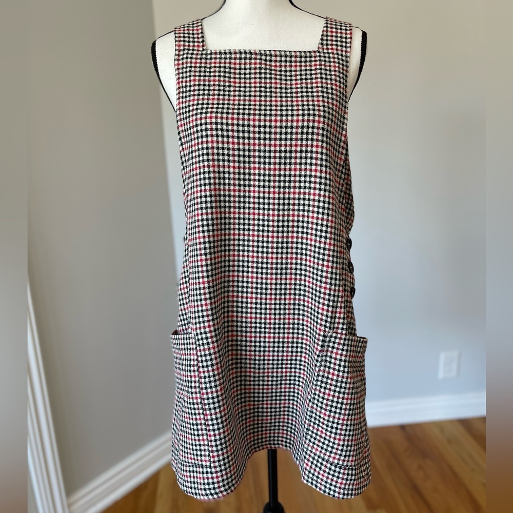 Urban Outfitters gingham overall dress size large
